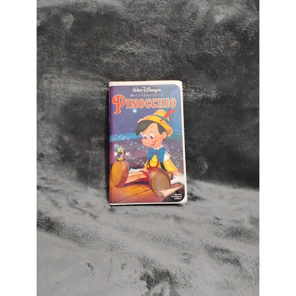 Masterpiece Pinocchio Vhs